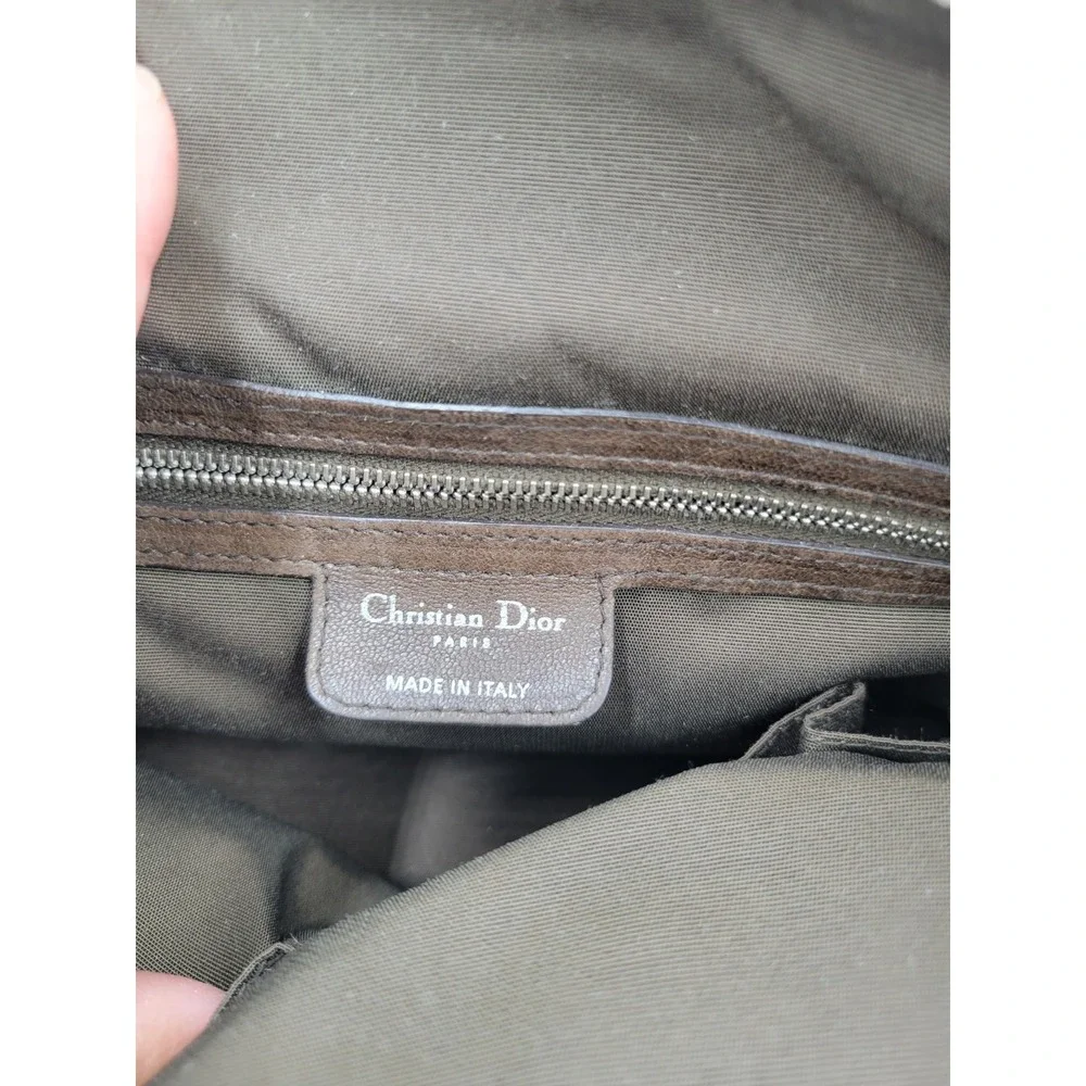 Dior Karenina Aged Lambskin Leather Bag Luxury Handbag Women's Purse - Picture 8 of 13